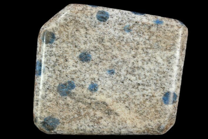 Polished K Granite (Granite With Azurite) - Pakistan #120426
